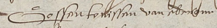 eldrom_gossen_tonissen_van__handtekening_onder_het_testament__gemaakt_voor_de_schepenen_te__sambeek_op_9_juli_1661.jpg